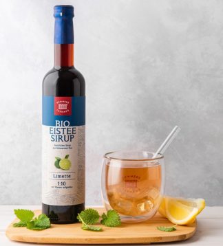 Bio Ice Tea szirup - fekete tea lime ízesítéssel
