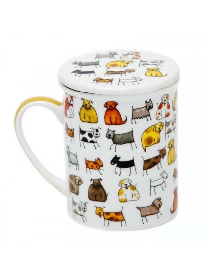 Bodo kutyás fémszűrős porcelán bögre díszdobozban - Image 2