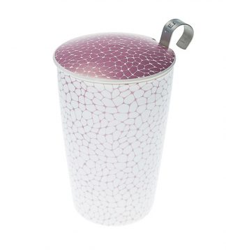 Stones fémszűrős porcelán bögre díszdobozban