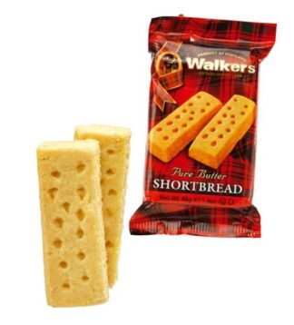 Walkers Mini Shortbread Fingers (Skót vajas rudacska)