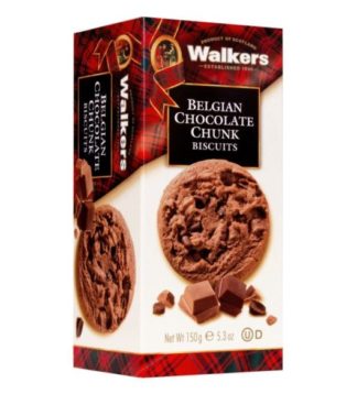 Walkers Belgian Chocolate Chunk Biscuits