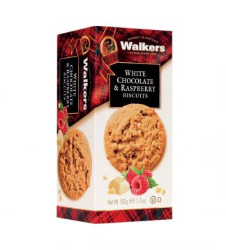 Walkers White Choc & Raspberry
