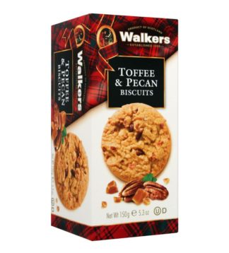 Walkers Toffee & Pecan Biscuits