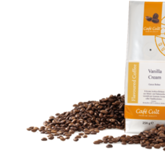 Vanilla Cream - ízesített szemes kávé