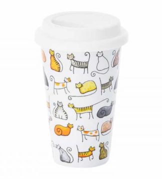 Easy-to-go Dodo porcelán bögre