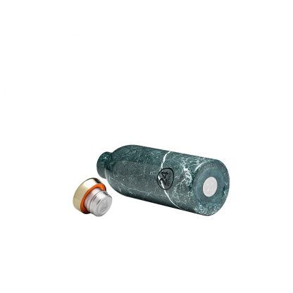 24Bottles Clima 500ml termosz, GREEN MARBLE - Image 2