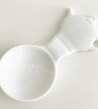 Porcelán teamérőkanál