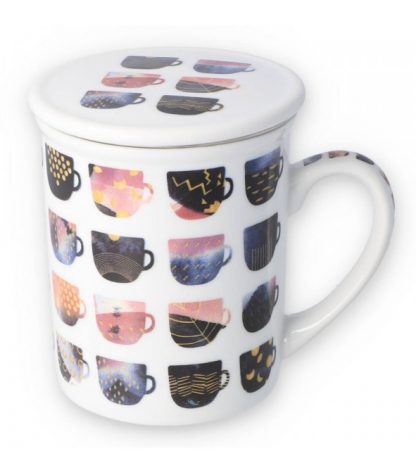 Tia fémszűrős porcelán bögre díszdobozban - Image 2