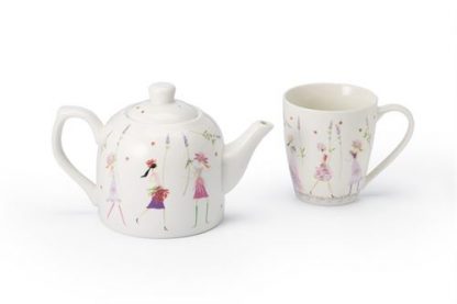 Flower Girls porcelán bögre - Image 2