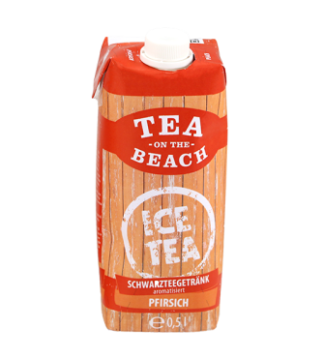 Jeges tea Barack ízesítéssel