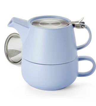 Saara Tea for one Set Blue matt