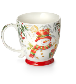 Snowi hóember porcelán bögre díszdobozban